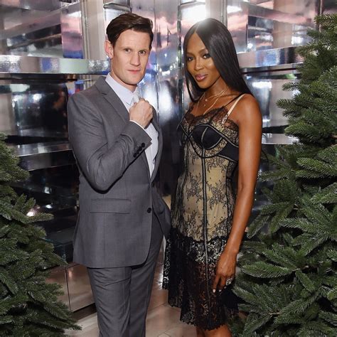 Naomi Campbell and Matt Smith Toast Burberry’s Holiday